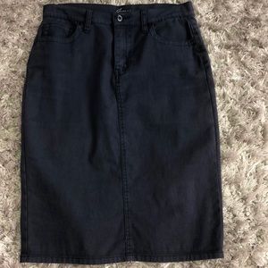 Navy blue Jean skirt